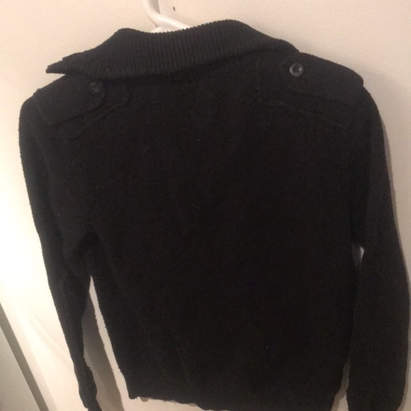 Vintage Gap Quarter Zip Utility Sweater with buttons and 2 front pockets classic - Picture 8 of 10